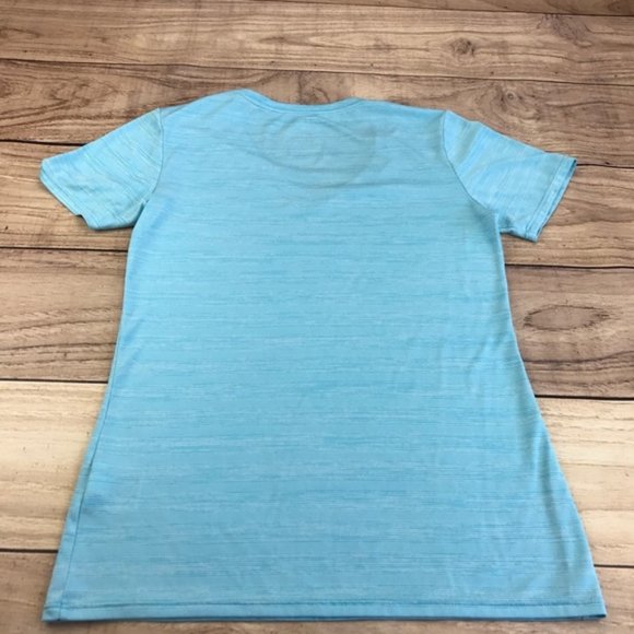 💕SALE💕 Nike Dri-Fit Blue V Neck T Shirt - Picture 6 of 8